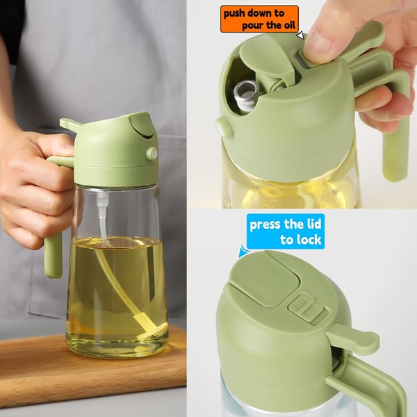 đâš BĂ€rbar 2-i-1 sprayflaska för eteriska oljor â Din perfekta kökshjĂ€lpreda!