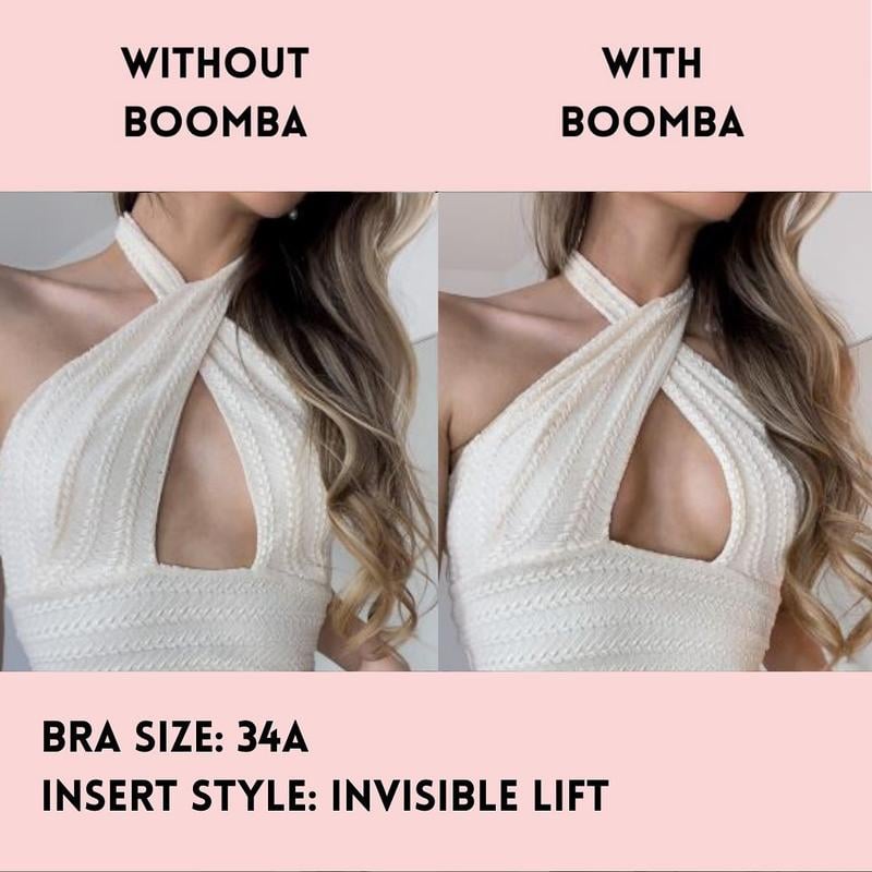 Ultra Boost Inserts | Patenterade självhäftande mode-bh-inlägg 💥 Forma din byst perfekt 👙✨