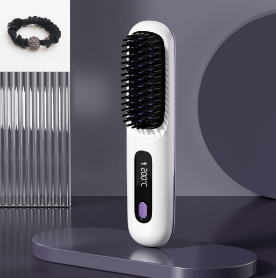 đ„TrĂ„dlös hĂ„rrĂ€tande kam med keramisk uppvĂ€rmning