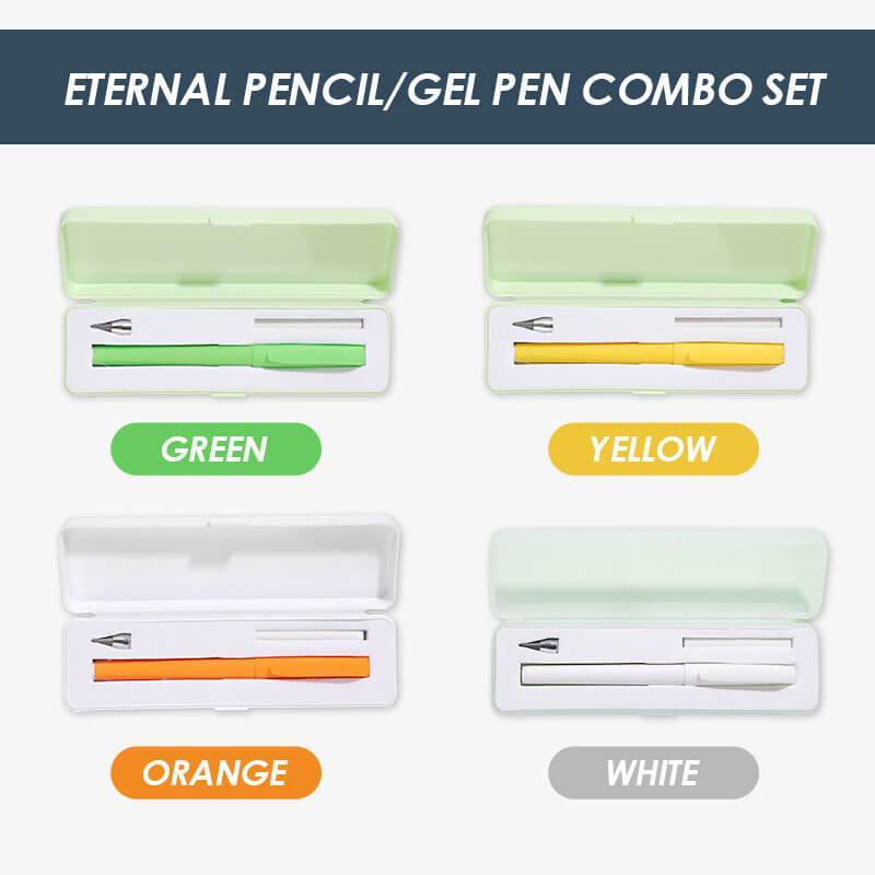✨Everlasting Pencil Upgrade-serien✨Två-i-ett evig penna/gelpenna