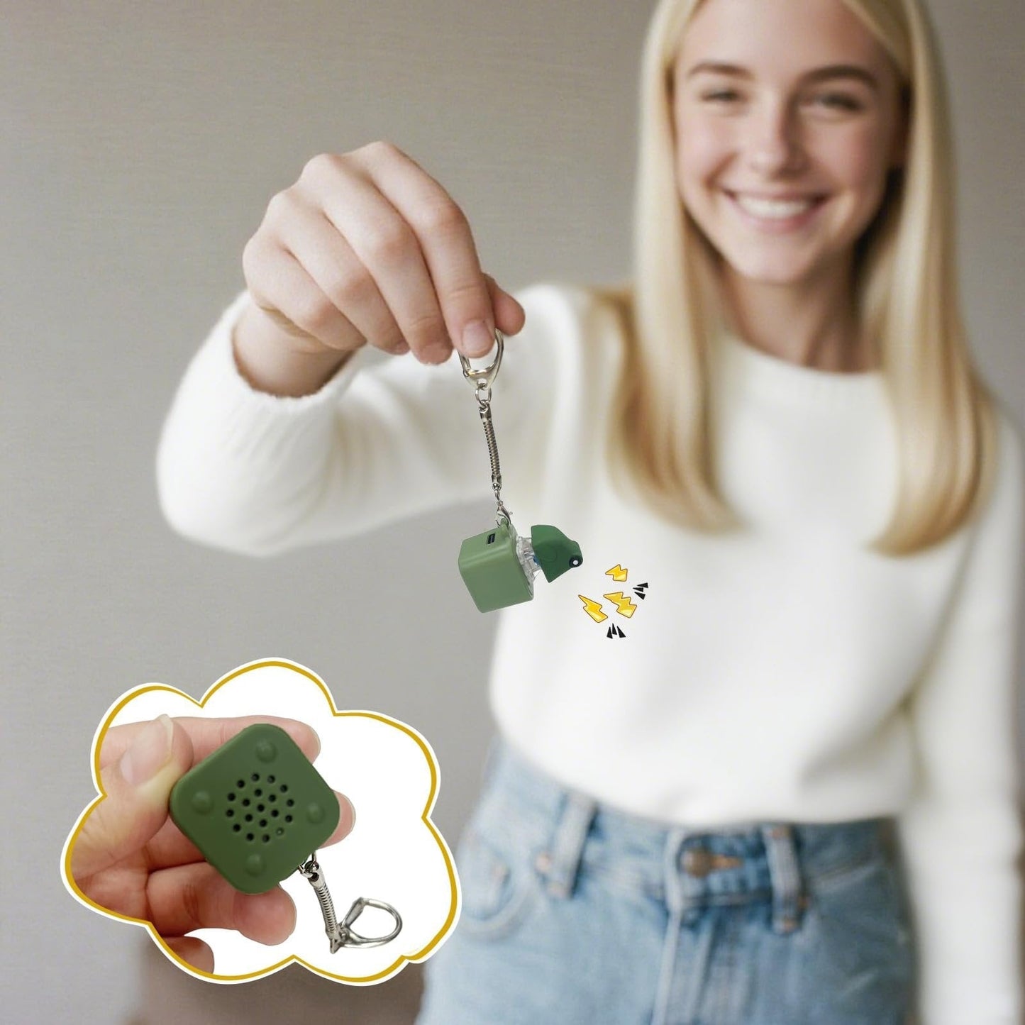 đ„Heta erbjudanden - Upp till 50% rabattđ„Frog Croak Fidget-leksak - Uppladdningsbar GrodkvĂ€kande Nyckelring, GrodkvĂ€kande Stresslindrare med FĂ€rgade Ljus, Rolig och BĂ€rbar Ă
ngestlindrande Leksak