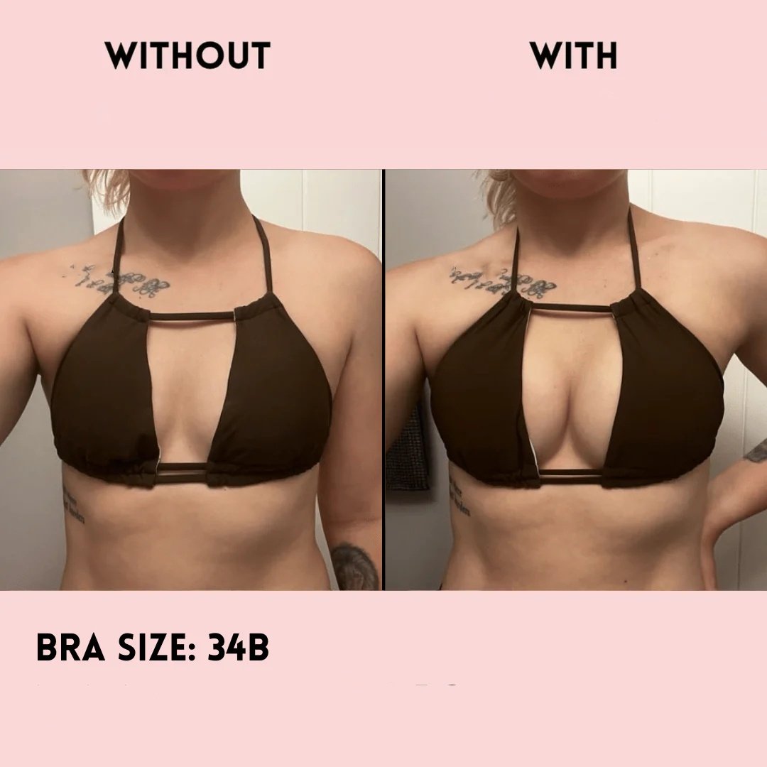 Ultra Boost Inserts | Patenterade självhäftande mode-bh-inlägg 💥 Forma din byst perfekt 👙✨