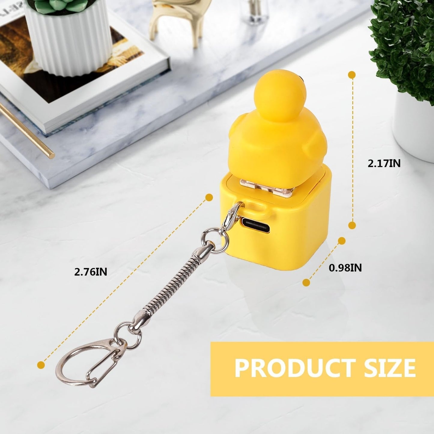 đ„Heta erbjudanden - Upp till 50% rabattđ„Frog Croak Fidget-leksak - Uppladdningsbar GrodkvĂ€kande Nyckelring, GrodkvĂ€kande Stresslindrare med FĂ€rgade Ljus, Rolig och BĂ€rbar Ă
ngestlindrande Leksak