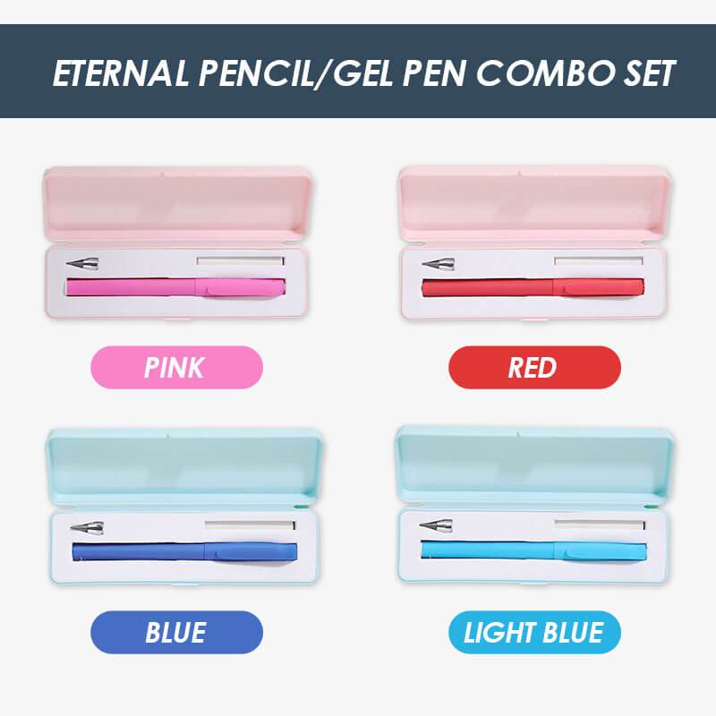 ✨Everlasting Pencil Upgrade-serien✨Två-i-ett evig penna/gelpenna