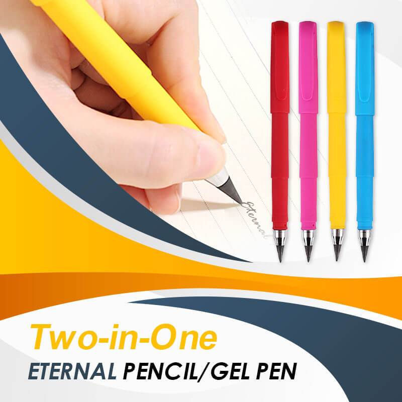 ✨Everlasting Pencil Upgrade-serien✨Två-i-ett evig penna/gelpenna