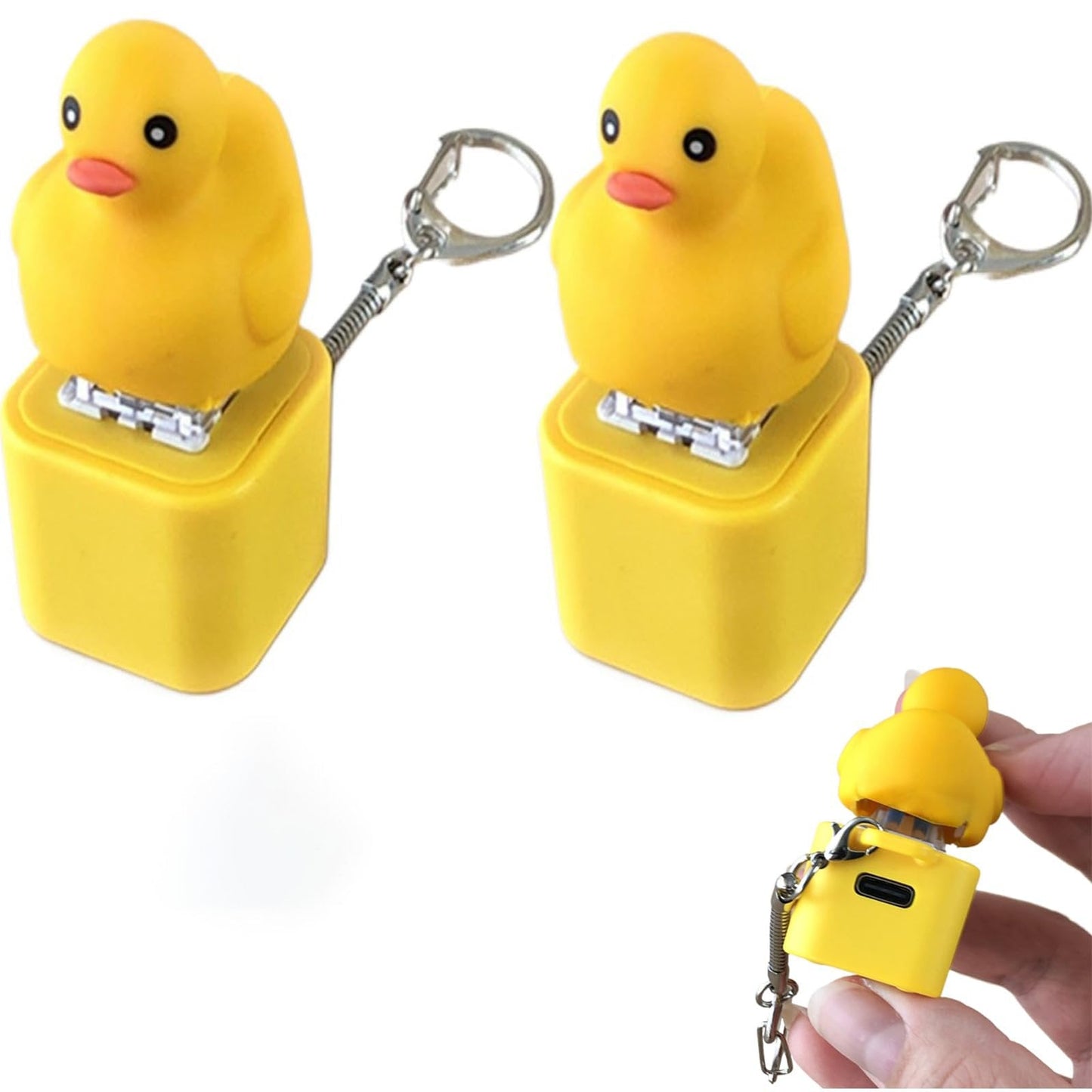 đ„Heta erbjudanden - Upp till 50% rabattđ„Frog Croak Fidget-leksak - Uppladdningsbar GrodkvĂ€kande Nyckelring, GrodkvĂ€kande Stresslindrare med FĂ€rgade Ljus, Rolig och BĂ€rbar Ă
ngestlindrande Leksak