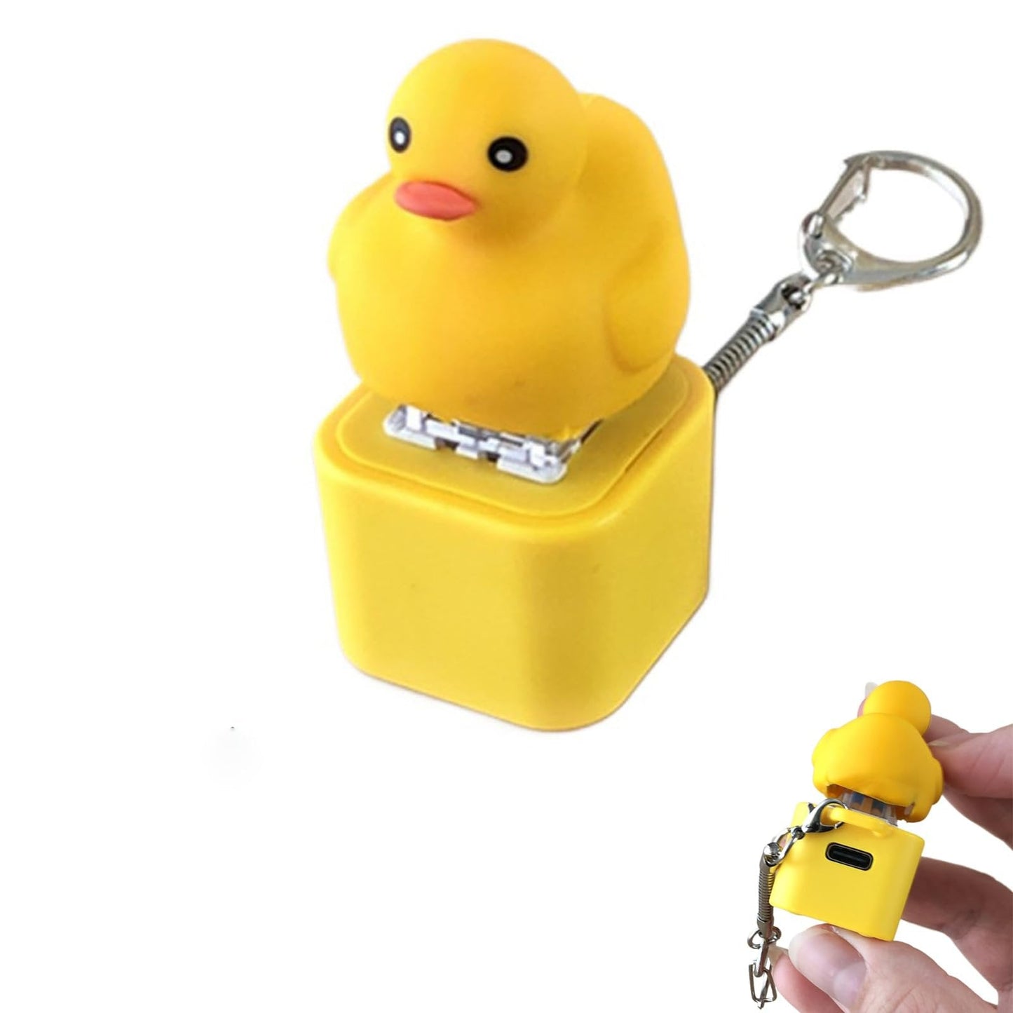 đ„Heta erbjudanden - Upp till 50% rabattđ„Frog Croak Fidget-leksak - Uppladdningsbar GrodkvĂ€kande Nyckelring, GrodkvĂ€kande Stresslindrare med FĂ€rgade Ljus, Rolig och BĂ€rbar Ă
ngestlindrande Leksak