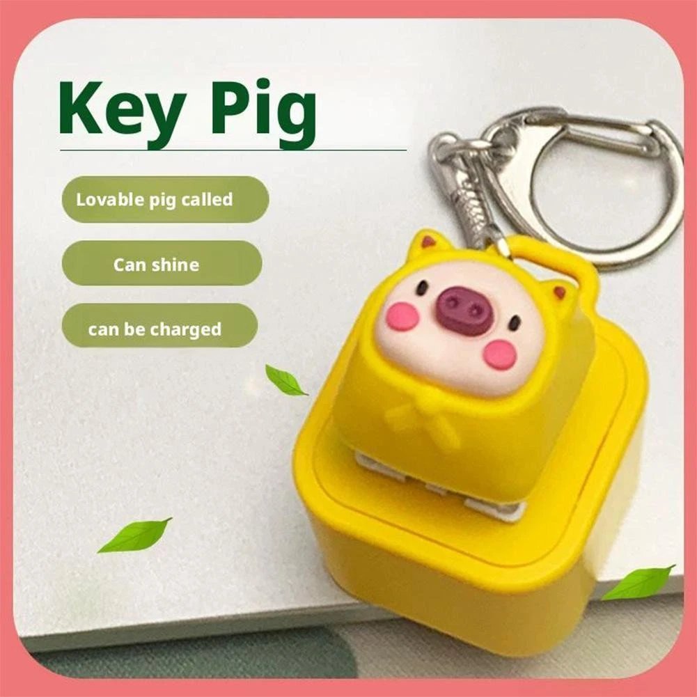 đ„Heta erbjudanden - Upp till 50% rabattđ„Frog Croak Fidget-leksak - Uppladdningsbar GrodkvĂ€kande Nyckelring, GrodkvĂ€kande Stresslindrare med FĂ€rgade Ljus, Rolig och BĂ€rbar Ă
ngestlindrande Leksak
