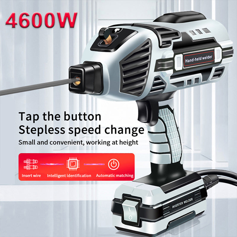 ⚡【Professionell svetsning】4600W handhållen MIG-svets – 50 % rabatt nu! 🔧
