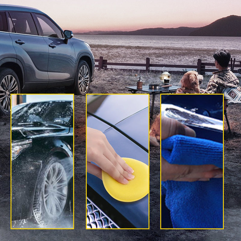 🇸🇪✨ "NORDISKT SKYDD FÖR DIN BIL – 12 MÅNADERS BLÄNDANDE GLANS MED 1 APPLICERING! 🔬💦 Klimatkompenserad formula som älskar både miljön & din Volvos lack" 🚗🌿
