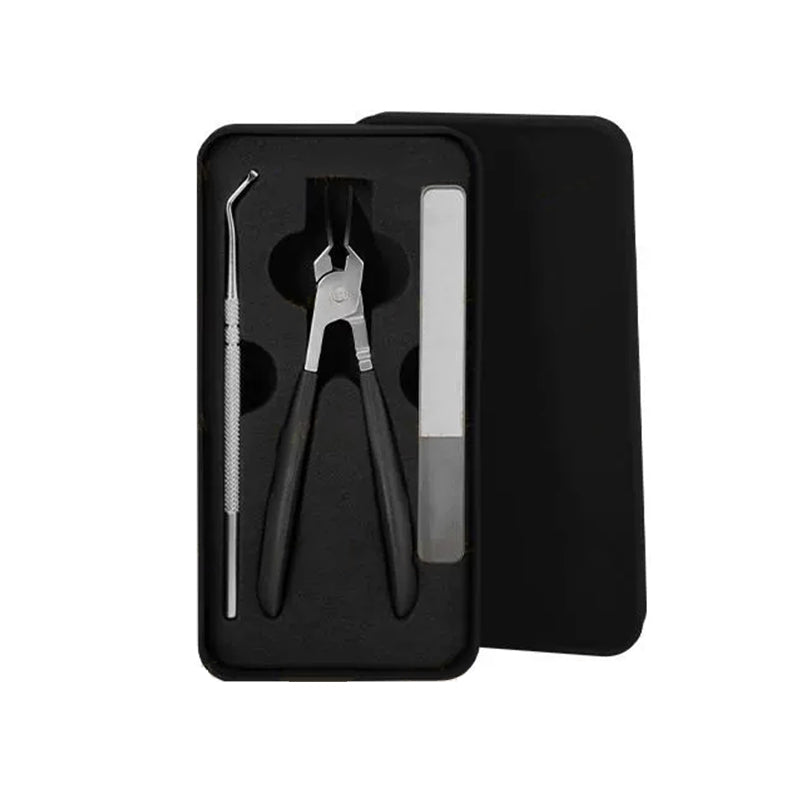 💅❄️ "SLUT PÅ NAGELKATASTROFER! ✂️🛡️ Anti-slack 3-delars set med ergonomiskt grepp – Designad för svenska vinterfingrar" 🌨️🧤