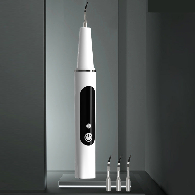 ✨😁🦷✨ Hög Effektiv Bärbar Ultrasonisk Tandrensare – 360° Tandvård Hemma! 🚿🦷🌿