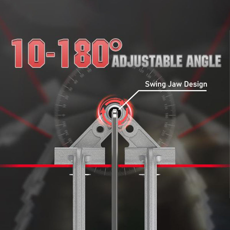 đ„ Justerbar rörklĂ€mma för svetsning och trĂ€đ§âš âïž Universal - LĂ€mplig för olika material och storlekar đȘ Super Grip - HĂ„ll stadigt medan du arbetar đš Dubbel anvĂ€ndning - Perfekt för svetsning och trĂ€bearbetning