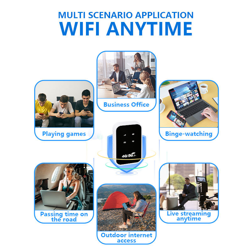 đ„ SUPERHASTIG 5G MOBIL ROUTER - 150 MBPS! ⥠â
Ljusviktsdesign - fĂ„r plats i vilken ficka som helst đ â
Stark signal - Ă€ven i svensk skog & fjĂ€ll đïž â
Upp till 15anslutna enheter - hela familjen eller teamet
