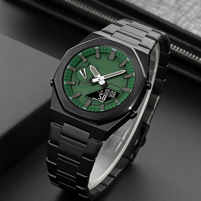 ⌚ 2025'S MUST-HAVE FÖR DEN STILMEDVETNE MANNEN! 🔥 ✨ Kombinerar svensk minimalism med avancerad teknik ✅ Supernogrann kvartsrörelse (±1 sekund/månad) ✅ Vattentålig 50M – klarar regn & simning 🌊 ✅ Kalender & veckovisare – perfekt för affärsman
