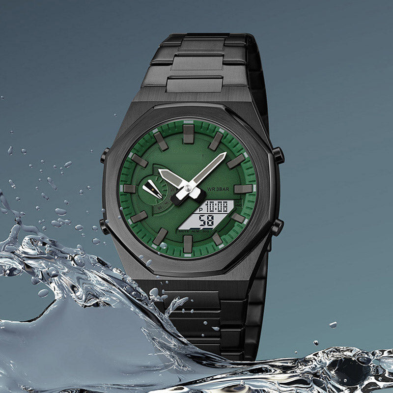 ⌚ 2025'S MUST-HAVE FÖR DEN STILMEDVETNE MANNEN! 🔥 ✨ Kombinerar svensk minimalism med avancerad teknik ✅ Supernogrann kvartsrörelse (±1 sekund/månad) ✅ Vattentålig 50M – klarar regn & simning 🌊 ✅ Kalender & veckovisare – perfekt för affärsman