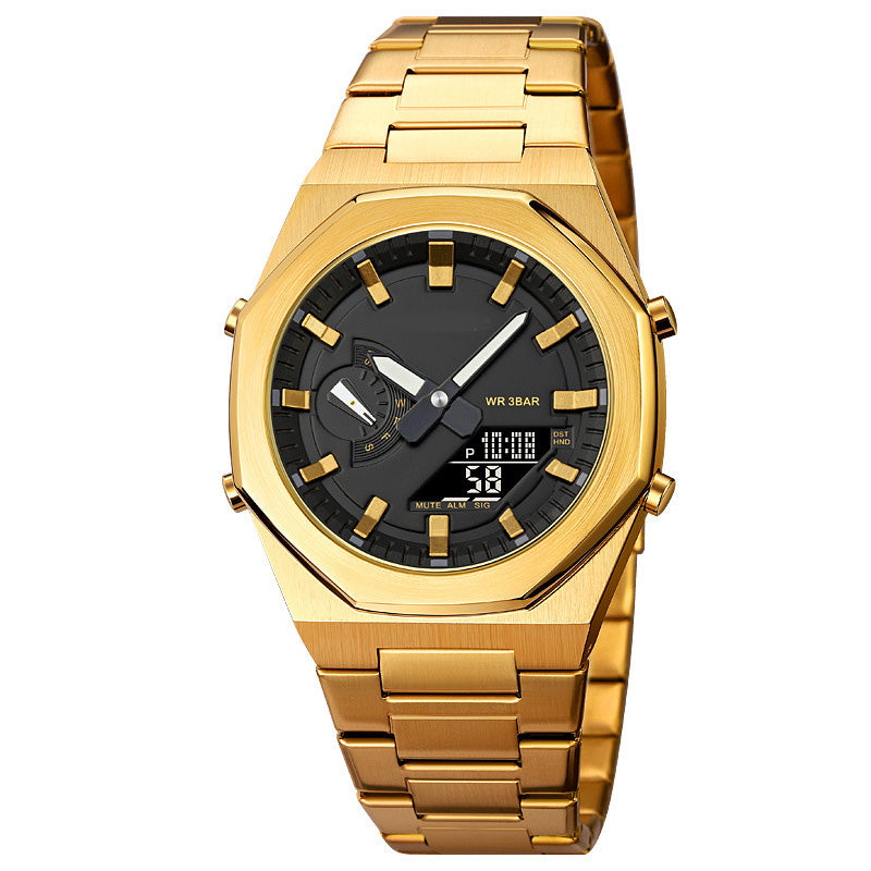 ⌚ 2025'S MUST-HAVE FÖR DEN STILMEDVETNE MANNEN! 🔥 ✨ Kombinerar svensk minimalism med avancerad teknik ✅ Supernogrann kvartsrörelse (±1 sekund/månad) ✅ Vattentålig 50M – klarar regn & simning 🌊 ✅ Kalender & veckovisare – perfekt för affärsman