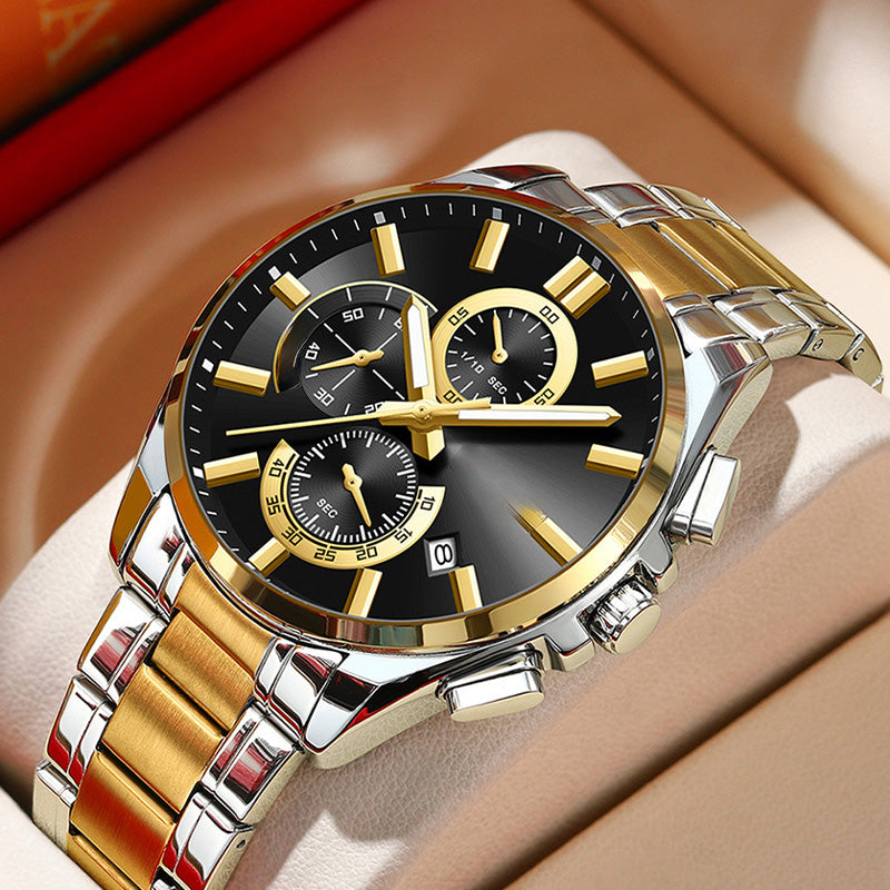 ✨ 2025 Executive Edition | Herrklocka i rostfritt stål | Svensk lyxdesign⌚