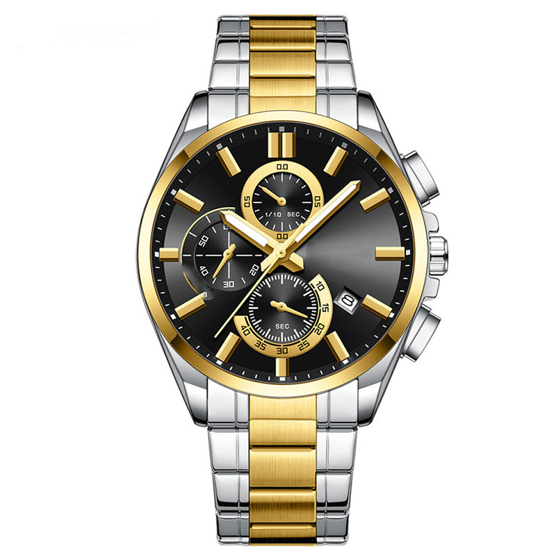 ✨ 2025 Executive Edition | Herrklocka i rostfritt stål | Svensk lyxdesign⌚