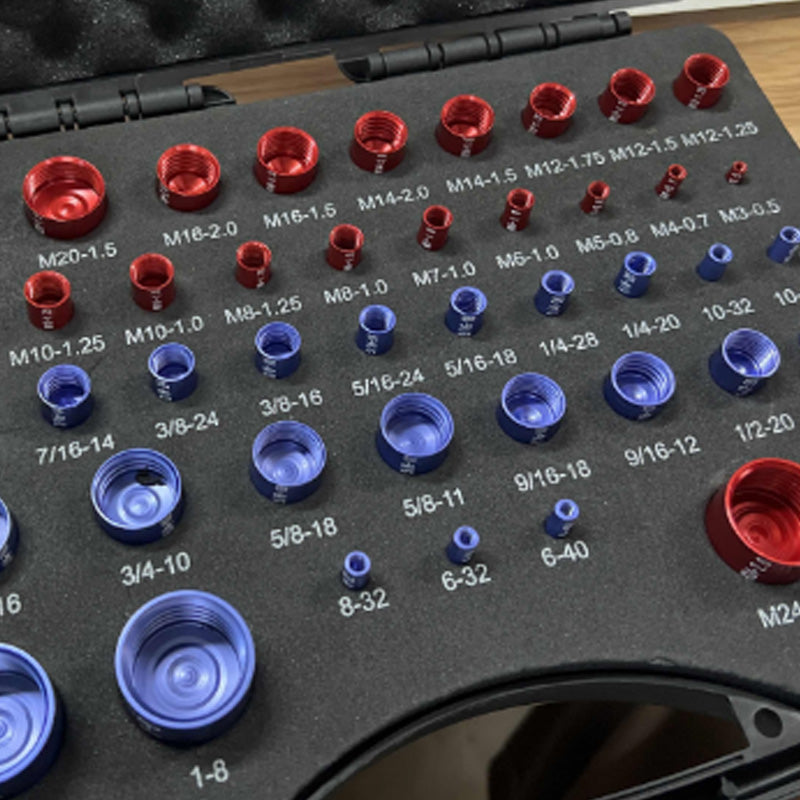 ⚙️ Professionellt gängkontrollkit | För bultar och muttrar 🔧 | ISO 9001-certifierad