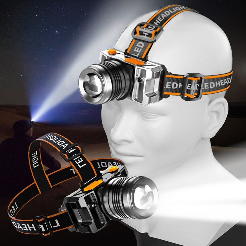 ✨ Smart solcellsladdande LED-strålkastare | Automatisk sensor 🚶♂️| 2000 lumen 💡