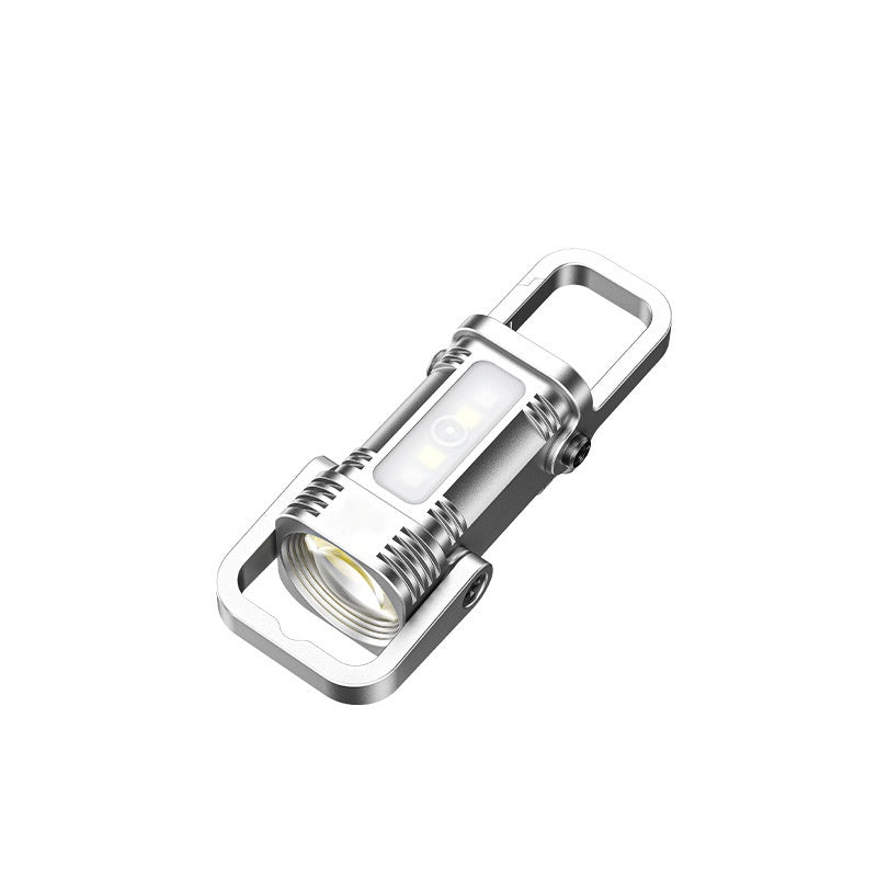 đŠBĂ€rbar uppladdningsbar ljus nyckelring ficklampa