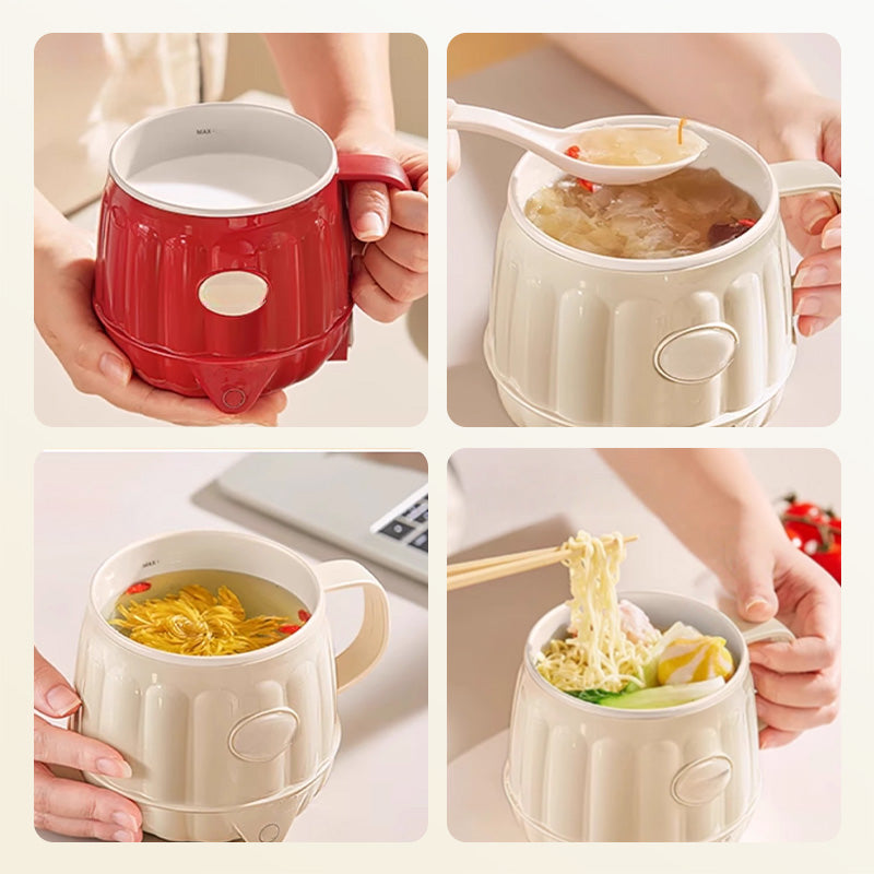 ☕ "Din personliga assistent! ✨ Multifunktionell elektrisk kopp" Frukost, lunch och eftermiddagste, allt i en kopp! - Fri frakt