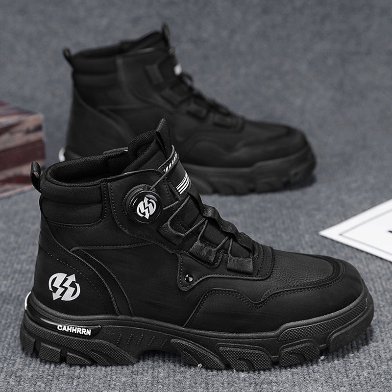 ⏳Time-limited Special⏰Men's PU Leather Non-Slip Work Boots