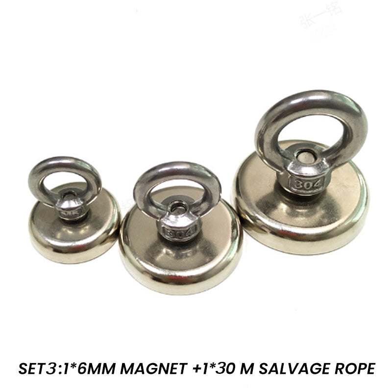 đ§Čđ MAGNETISK BĂRGNINGSMAGNET â HITTA FĂRSVUNNA FĂREMĂ
L I DJUPT VATTEN!