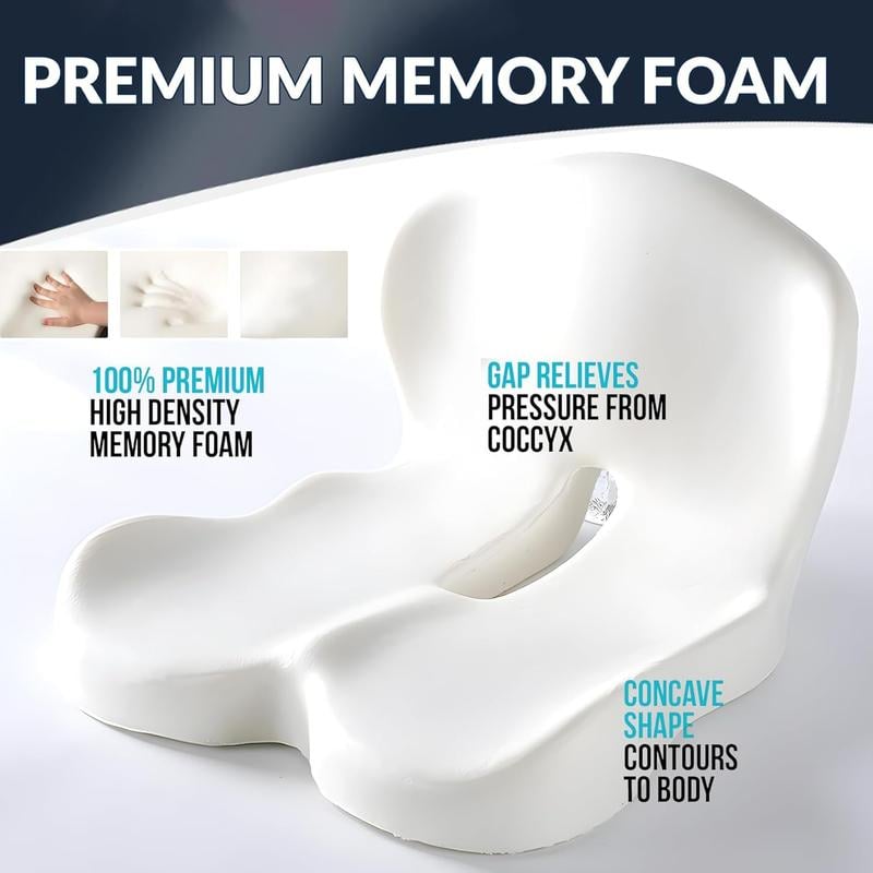 đđș ERGONOMISK BILSTOL â KĂR I KOMFORT HELA DAGEN! âš Halkfri minnesskumsits â Formar sig efter din kropp