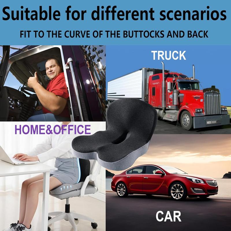 đđș ERGONOMISK BILSTOL â KĂR I KOMFORT HELA DAGEN! âš Halkfri minnesskumsits â Formar sig efter din kropp