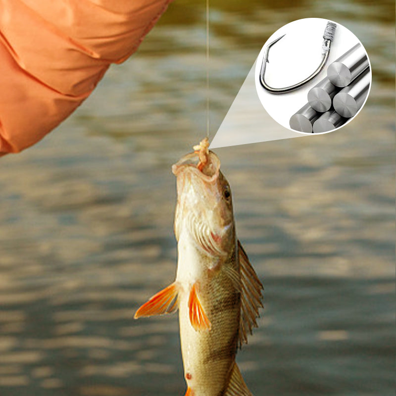 10-delat fiskeverktygsset - Lättanvänt fiskkrokset