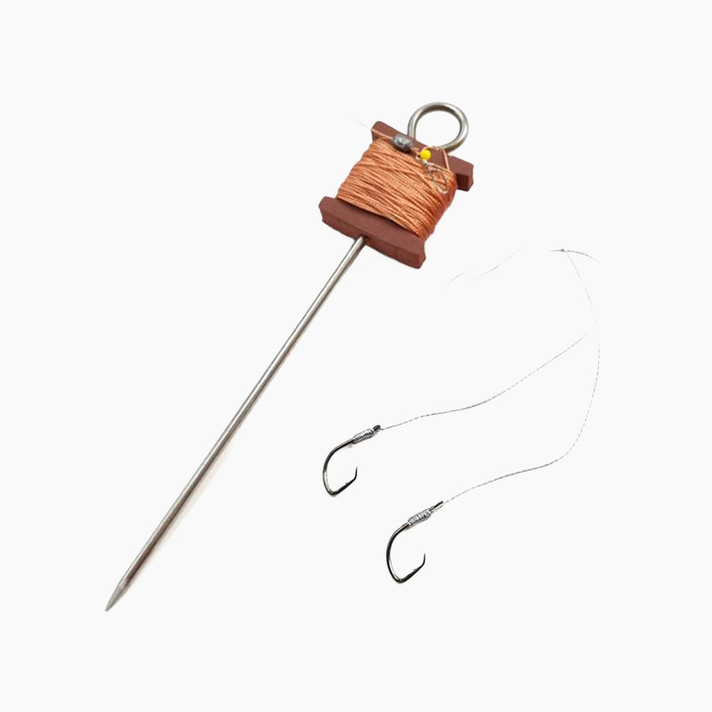 10-delat fiskeverktygsset - Lättanvänt fiskkrokset