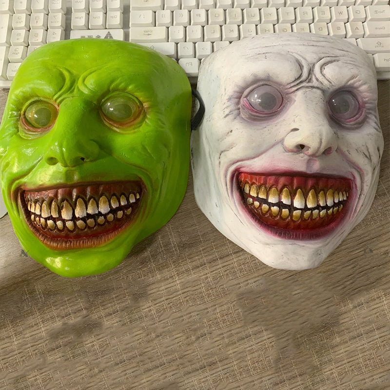 đ„Stor Halloween-överraskning!!đLĂ€skigt skrĂ€ck-Halloweenmask