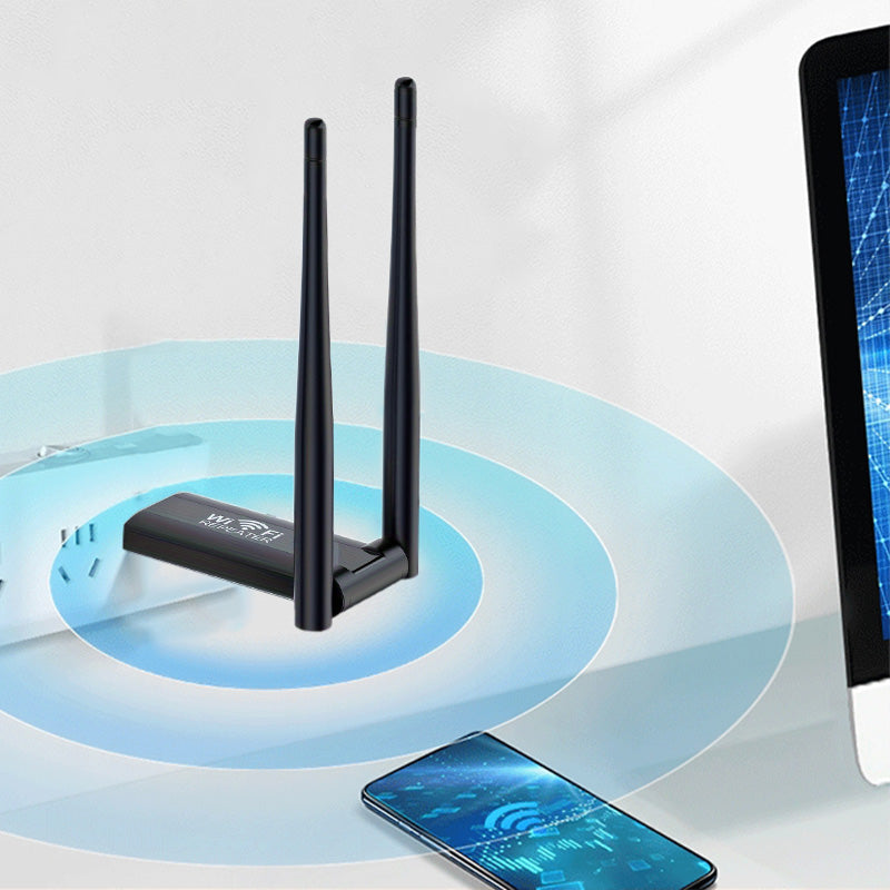 đ¶đ USB-WiFi-SignalförstĂ€rkare med dubbla antenner â utöka WiFi-tĂ€ckningen hemma och pĂ„ kontoret đ âš