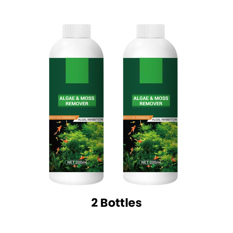 🎉Pakke med god verdi💥 Alge- og mosefjerner for akvarium - trygg vannrensing