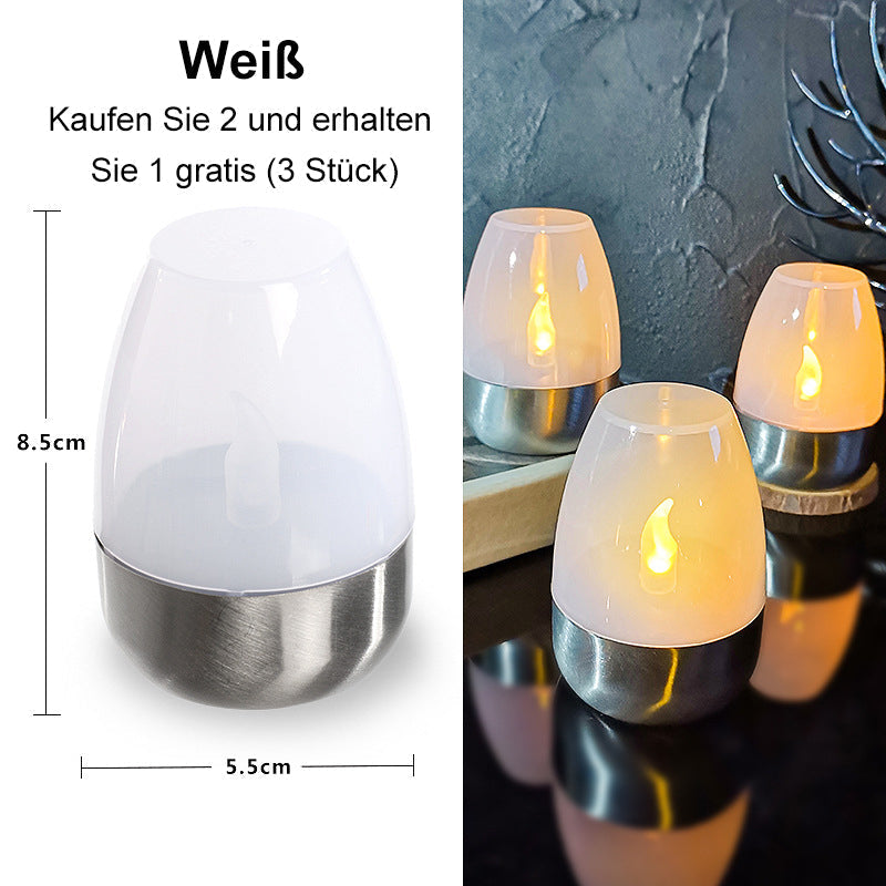đŻïž KĂP 2 FĂ
1 GRATIS! âïž Pack Solenergi-LED-Bordslampor â Flamlösa & VattentĂ€ta, Auto TĂ€nd/SlĂ€ck med Skymningssensor för TrĂ€dgĂ„rd & Fest đïž