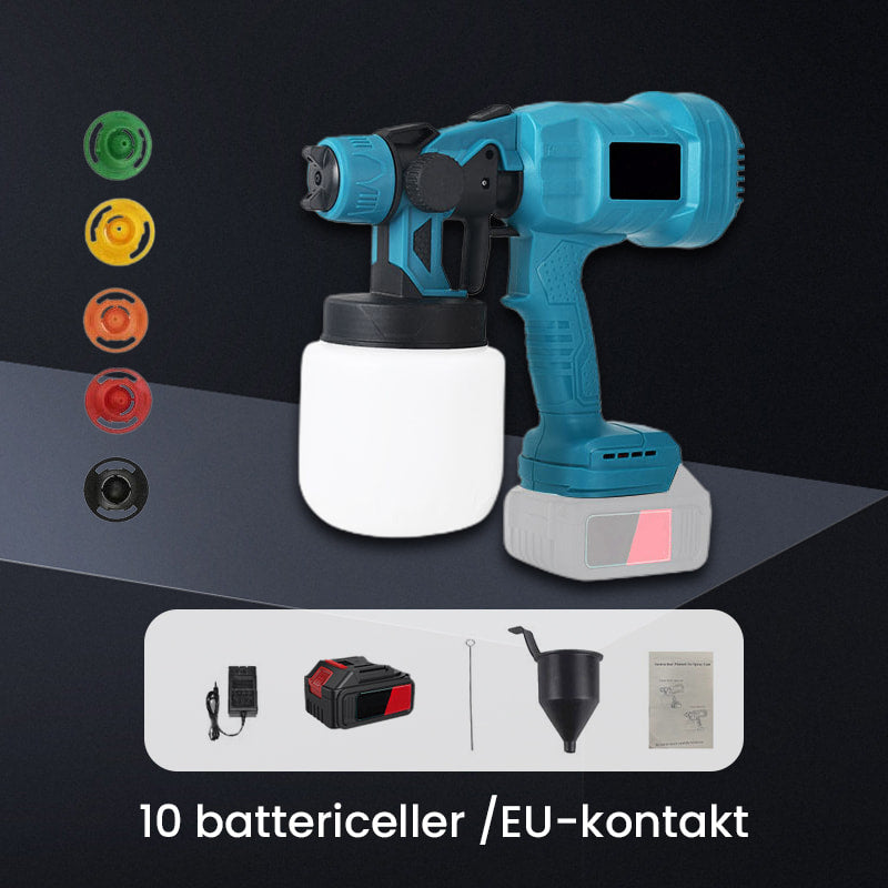 đ„đ„ 50% rabatt + gratis frakt! đ„ đš TrĂ„dlös elektrisk fĂ€rgspruta â snabb, ren och effektiv