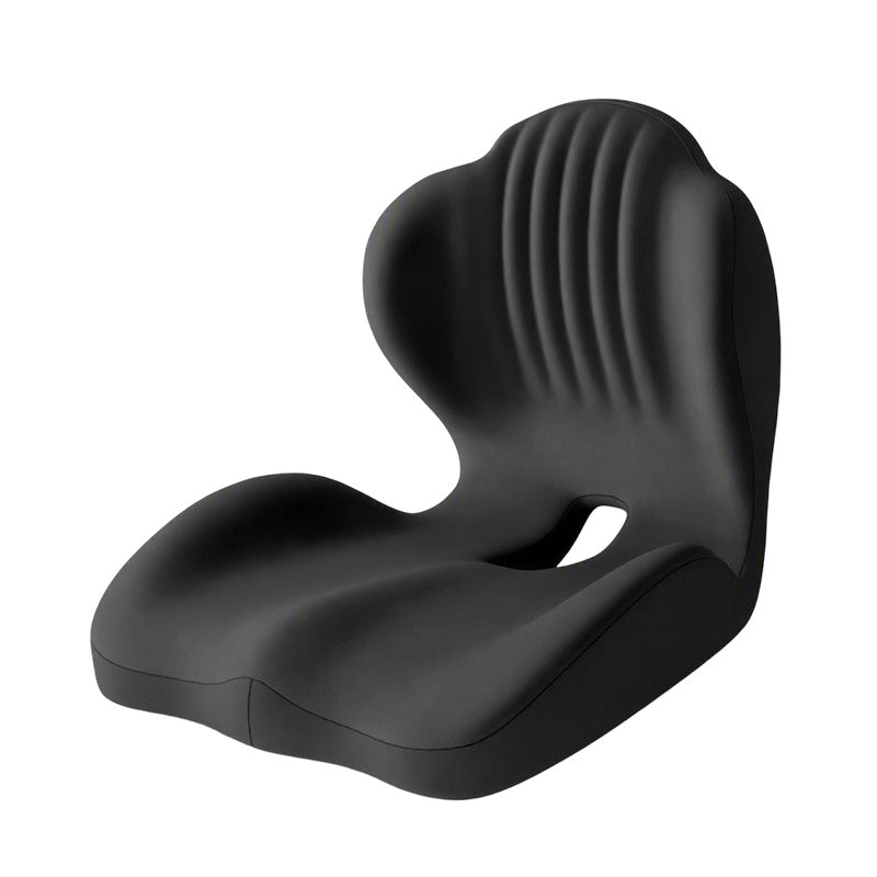 🪑✨ Ergonomisk sittdyna i memoryskum med ryggstöd – bekväm och stödjande för hemmet, kontoret och bilen 💺🛡️