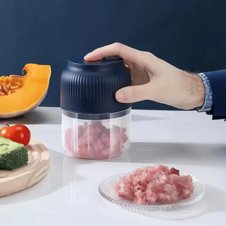 🎁 Nyhet – 50 % RABATT💥 Kraftfull elektrisk matkvarn med stor kapacitet|livsmedelsgodkända material,bärbar,trådlöst