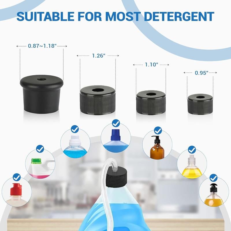 🧴✨ Diskmedelsdispenser med 99 cm slang & 360° rotation – håll diskbänken renare och mer organiserad 🚰