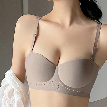 💃✨(Halvkupa med hjärta) Sömlösa underkläder för kvinnor