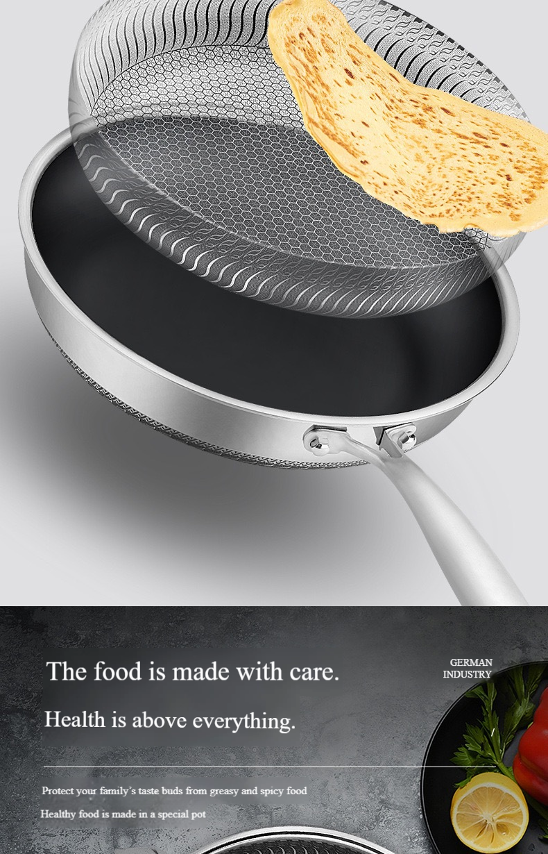 🍳✨ PREMIUM NON-STICK PANNA – SLIPPER INGA FASTBRÄNDA MATRESTER!