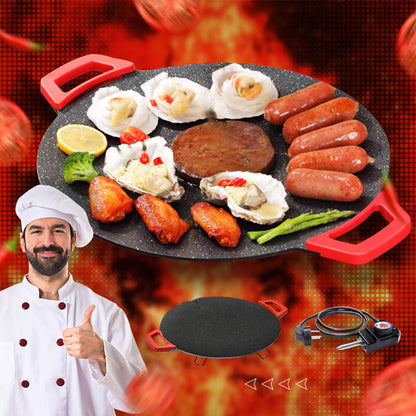 🔥 50 % RABATT! Gratis frakt! 🔥 🍳 Elektrisk stekeplate med slippbelegg ✨ Passer for innendørs og utendørs bruk ⚡ Viktige funksjoner: ✅ Ekstra stor overflate (40x25 cm) – kan grille 4 porsjoner samtidig ✅ Justerbar temperatur (80–230 °C) ✅ Enkel å rengjøre 