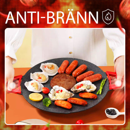 🔥 50 % RABATT! Gratis frakt! 🔥 🍳 Elektrisk stekeplate med slippbelegg ✨ Passer for innendørs og utendørs bruk ⚡ Viktige funksjoner: ✅ Ekstra stor overflate (40x25 cm) – kan grille 4 porsjoner samtidig ✅ Justerbar temperatur (80–230 °C) ✅ Enkel å rengjøre 