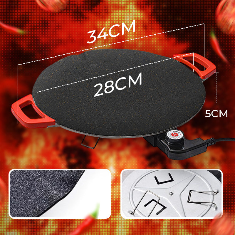 🔥 50 % RABATT! Gratis frakt! 🔥 🍳 Elektrisk stekeplate med slippbelegg ✨ Passer for innendørs og utendørs bruk ⚡ Viktige funksjoner: ✅ Ekstra stor overflate (40x25 cm) – kan grille 4 porsjoner samtidig ✅ Justerbar temperatur (80–230 °C) ✅ Enkel å rengjøre 