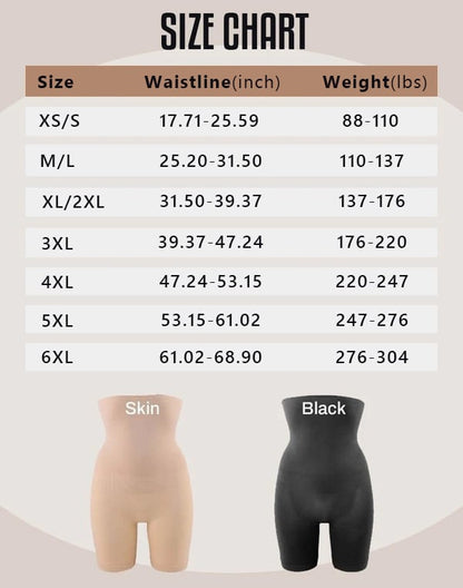 ⌛Reducerad med 56% 🔥Högmidjade magkontroll kroppsformande shorts