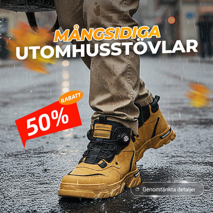 ⏳Tidsbegrenset spesialtilbud⏰Herresko med vrispenne (vanntett, sklisikker, komfortabel og pustende)