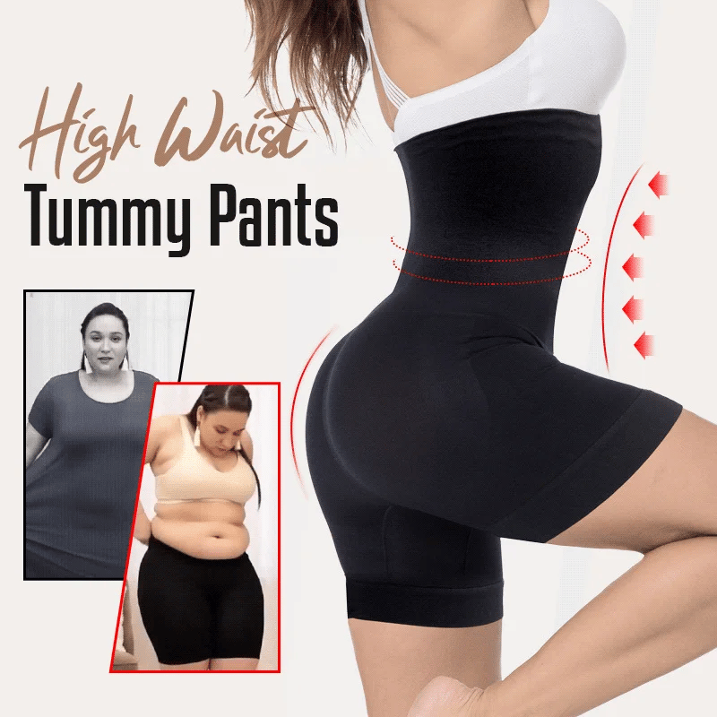 ⌛Reducerad med 56% 🔥Högmidjade magkontroll kroppsformande shorts