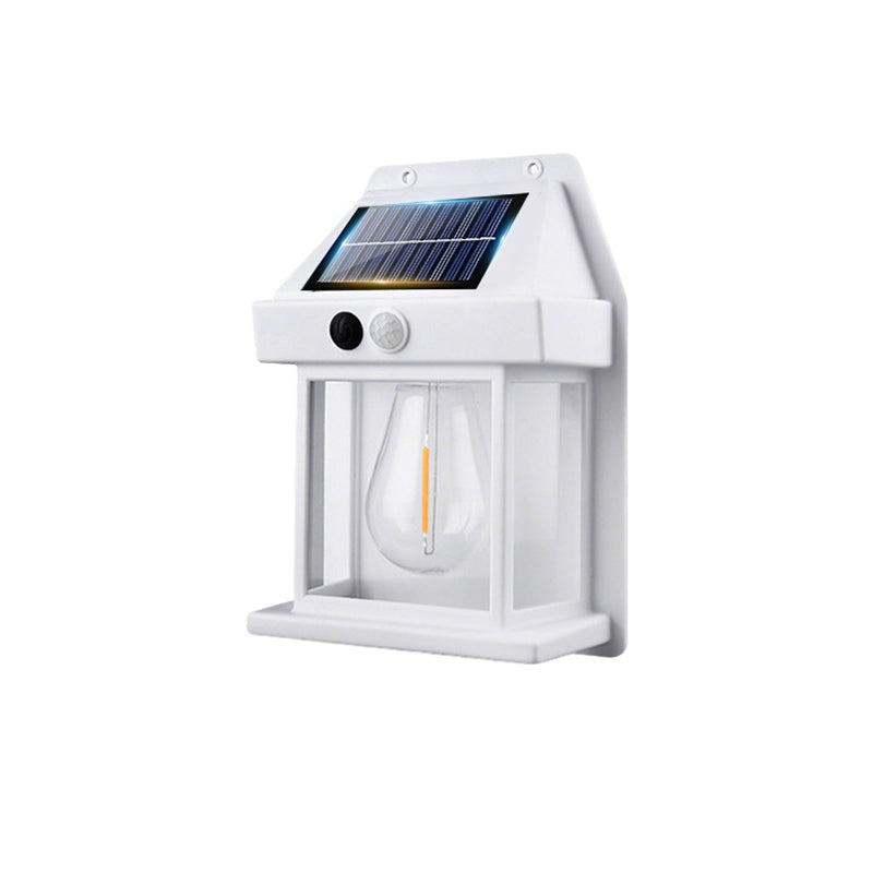 ☀️💡 Solcellsdriven vägglampa med rörelsesensor – IP65-vattenskydd, trådlös installation och smart utomhusbelysning 🏡✨